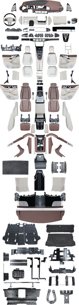 GLS w167 five seats upgraded to four seats