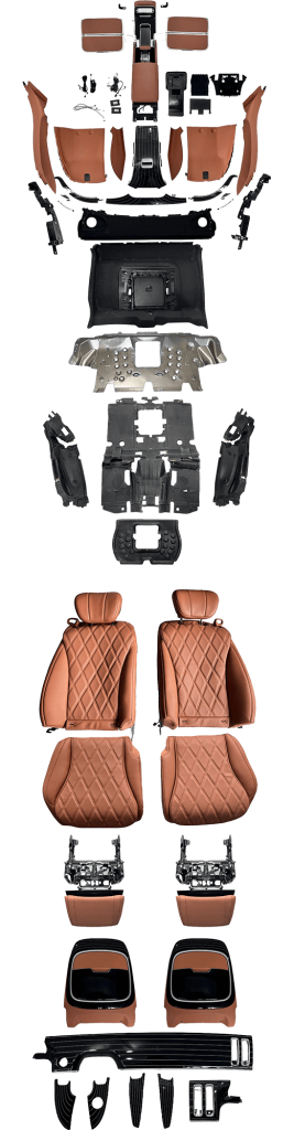 S-class w223 Five seats up four seats