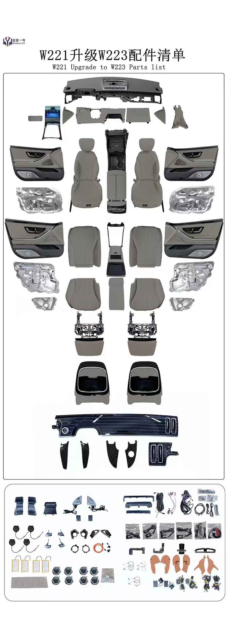 Deluxe Custom Interior Upgrades Detail Display1