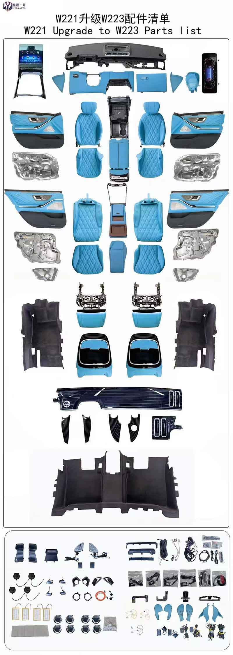 Deluxe Custom Interior Upgrades Detail Display3