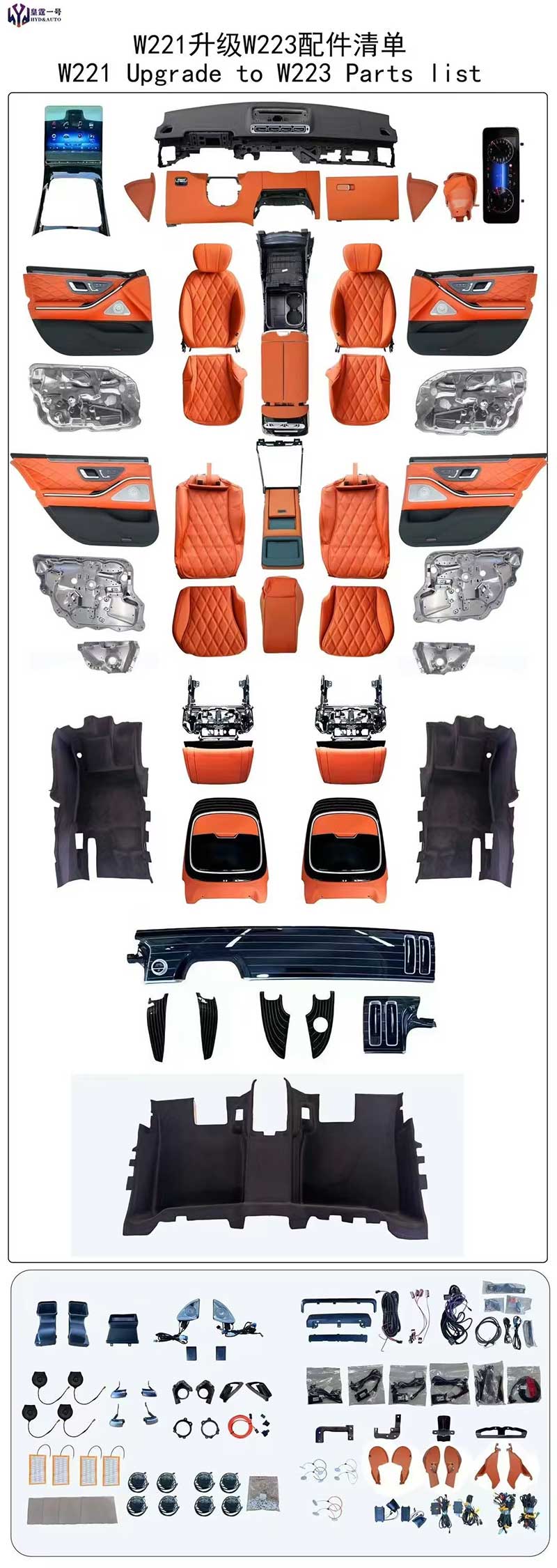 Deluxe Custom Interior Upgrades Detail Display4