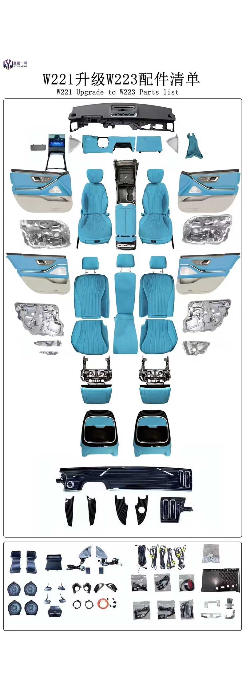Deluxe Custom Interior Upgrades Detail Display7